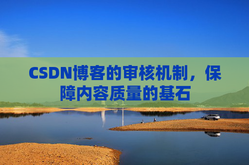 CSDN博客的审核机制，保障内容质量的基石